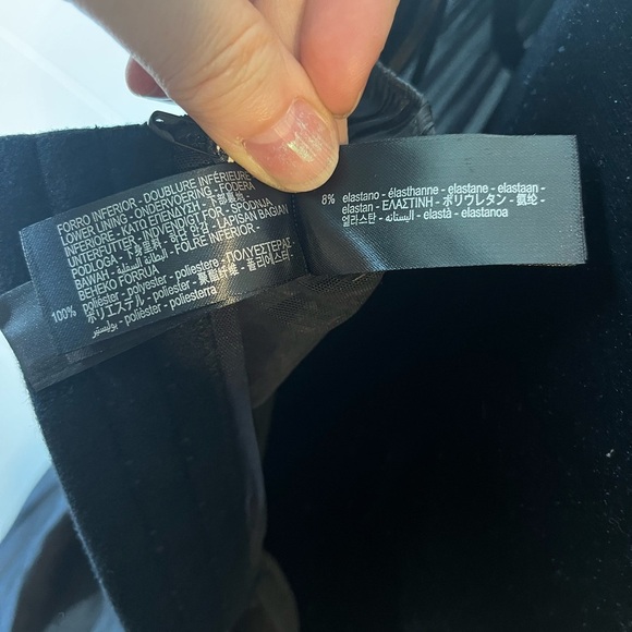 NWT Zara Strapless Dress with Front Slit and Interior Corset Size M - Picture 12 of 16